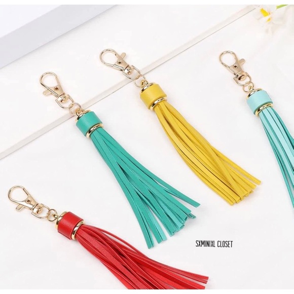🌼🎀NEW🎀Tassels for handbags/keychains/key ring for bag/accessories/detailing - Picture 2 of 5